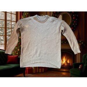 Women's TopShop Fuzzy Chain  Sweater